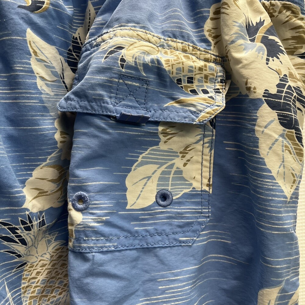 Tommy Bahama Relax Mens Blue Floral Swim Trunks XL Beach Classic - Picture 5 of 7